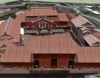 古建筑su免费模型下载(1)