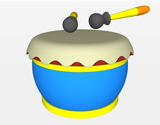 玩具鼓su免费模型下载(1)