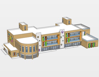 幼儿园su免费模型下载(1)