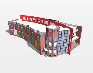 幼儿园su免费模型下载(1)