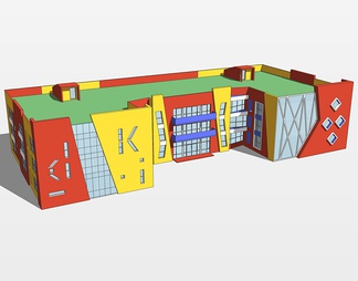 幼儿园su免费模型下载(1)