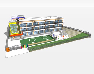 幼儿园su免费模型下载(1)