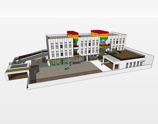 幼儿园su免费模型下载(1)