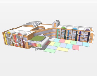 幼儿园su免费模型下载(1)