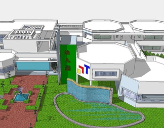 幼儿园su免费模型下载(1)