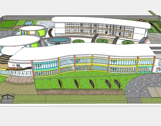 幼儿园su免费模型下载(1)