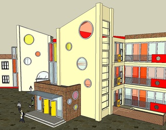 幼儿园su免费模型下载(1)