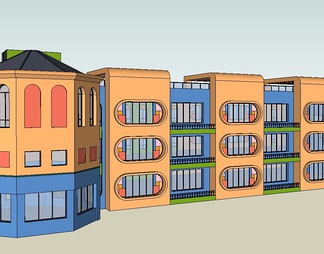 幼儿园su免费模型下载(1)