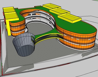 学校su免费模型下载(1)