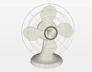 电风扇su免费模型下载(1)