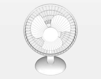 电风扇su免费模型下载(1)