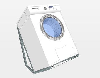 洗衣机su免费模型下载(1)