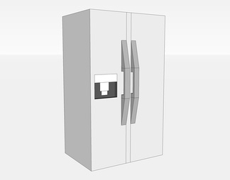 冰箱su免费模型下载(1)