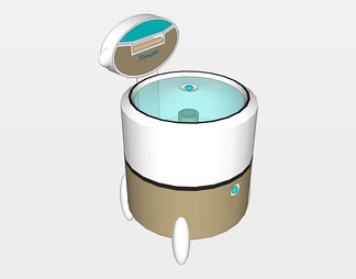 洗衣机su免费模型下载(1)