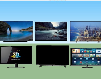 液晶电视su免费模型下载(1)