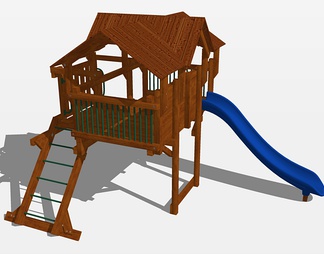 儿童娱乐设施su免费模型下载(1)