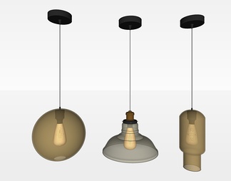 吊灯su免费模型下载(1)
