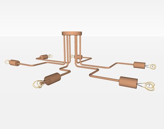 吊灯su免费模型下载(1)