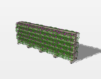 植物墙su免费模型下载(1)