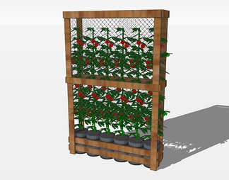 植物墙su免费模型下载(1)