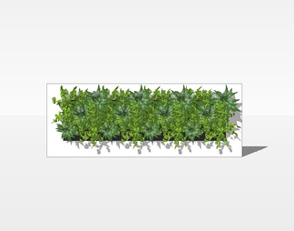 植物墙su免费模型下载(1)