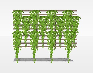 植物墙su免费模型下载(1)