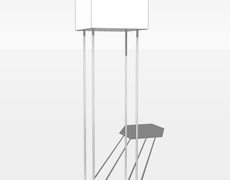 落地灯su免费模型下载(1)