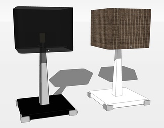 台灯su免费模型下载(1)