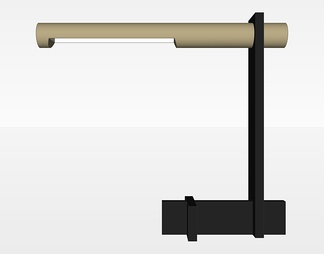 台灯su免费模型下载(1)
