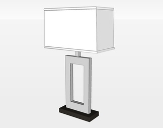 台灯su免费模型下载(1)