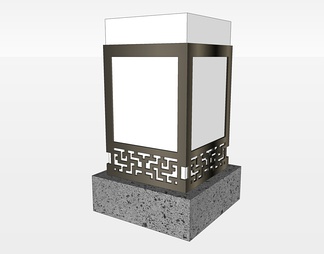 景观灯su免费模型下载(1)