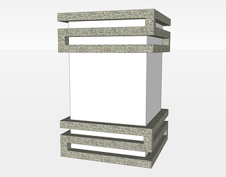 景观灯su免费模型下载(1)