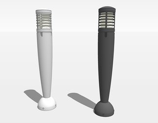 户外灯具su免费模型下载(1)