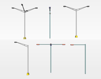 户外灯su免费模型下载(1)