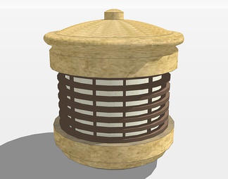 户外灯su免费模型下载(1)