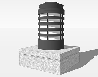 景观灯su免费模型下载(1)