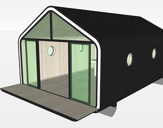 创意建筑su免费模型下载(1)