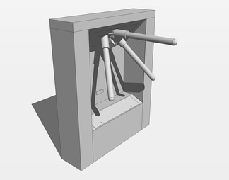 人行道闸su免费模型下载(1)
