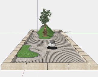 景观小品su免费模型下载(1)