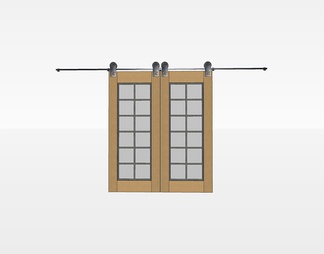 滑门su免费模型下载(1)