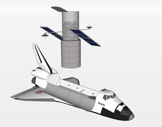 太空飞船su免费模型下载(1)