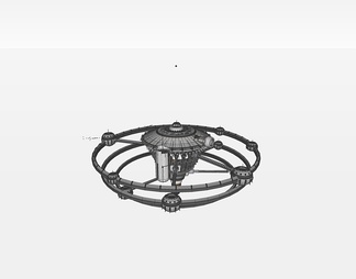 太空飞船su免费模型下载(1)