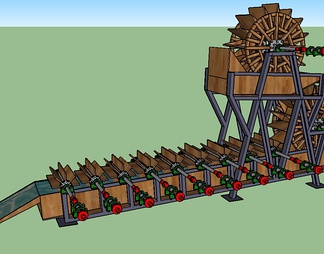 水车su免费模型下载(1)