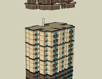 住宅su免费模型下载(1)