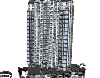高楼su免费模型下载(1)