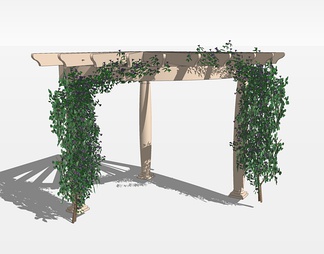 园林小品su免费模型下载(1)