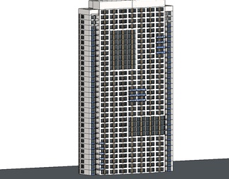 高层公寓su免费模型下载(1)
