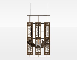 装饰摆件隔断su免费模型下载(1)