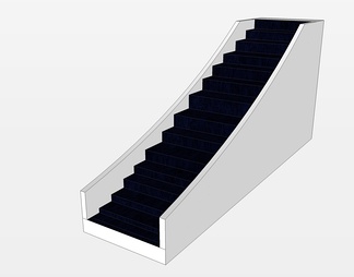 楼梯su免费模型下载(1)