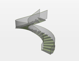 旋转楼梯su免费模型下载(1)